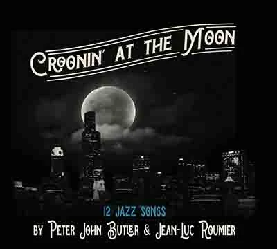 Front cover of new CD - Croonin'